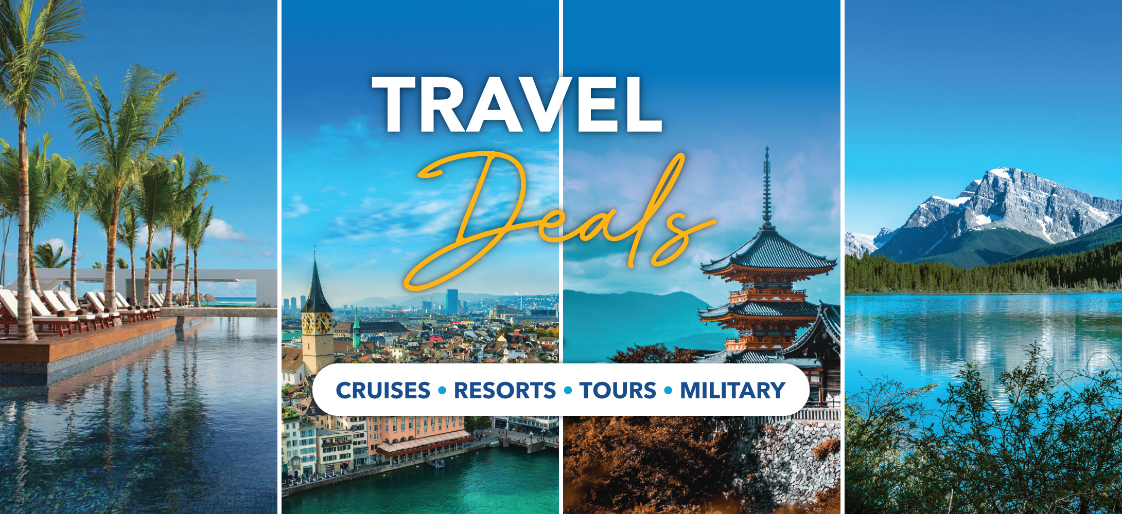 Travel Deals: Cruises, Resorts, Tours, Military